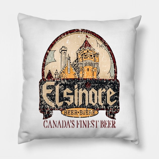 canada beer Pillow by world radio 50 podcast