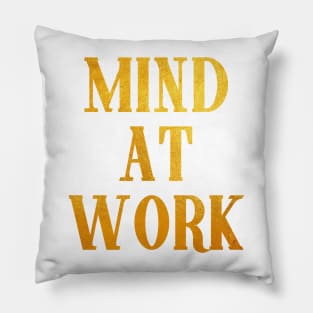 Mind at Work inspired by Angelica Schuyler from Hamilton Pillow