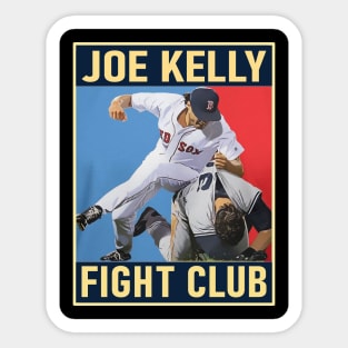 Boston Red Sox Joe Kelly Fight Club Tshirt MLB Baseball Gift For