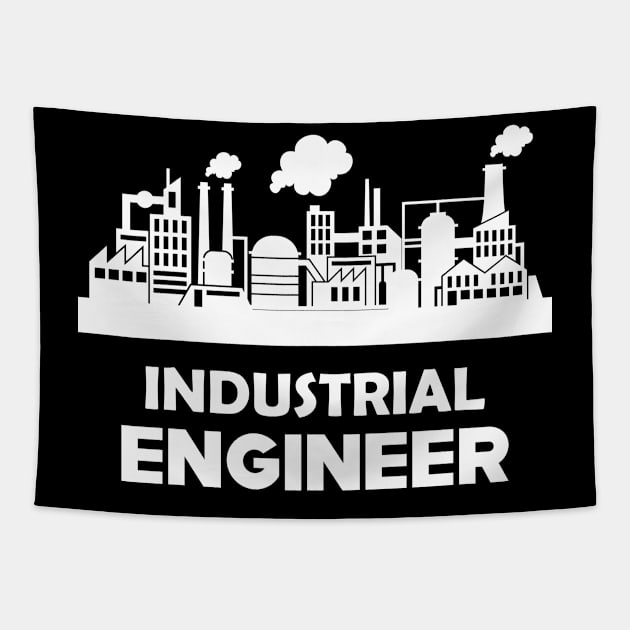 Industrial Engineer Tapestry by KC Happy Shop