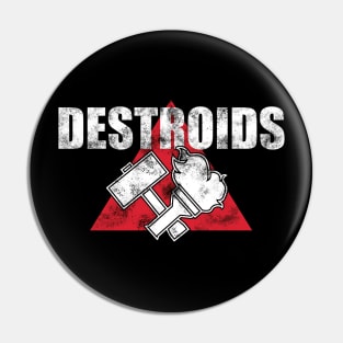 2 Sided Destroid Tee T-Shirt (Dark Shirts) Pin