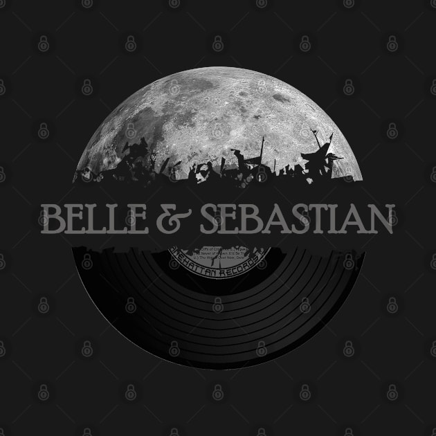 Belle and Sebastian moon vinyl by hany moon