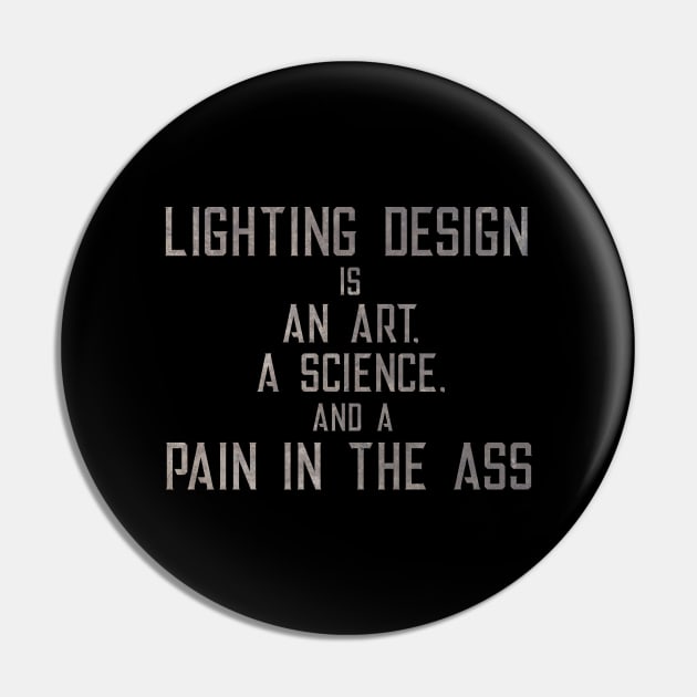 Lightning Design Pin by TheatreThoughts