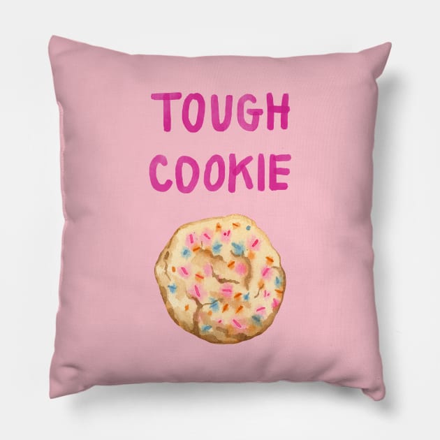 Tough Smartie Cookie Pillow by monbaum