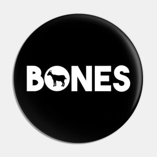 Bones GOAT Pin