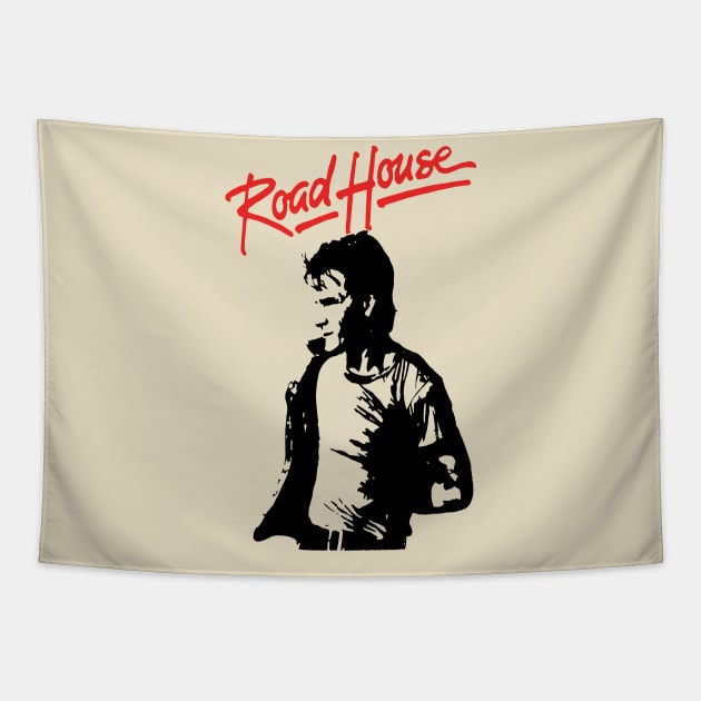 Road House '89 retro Tapestry by TraphicDesigning