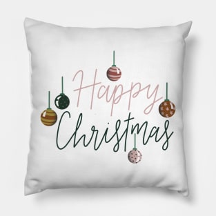 happy christmas Pillow