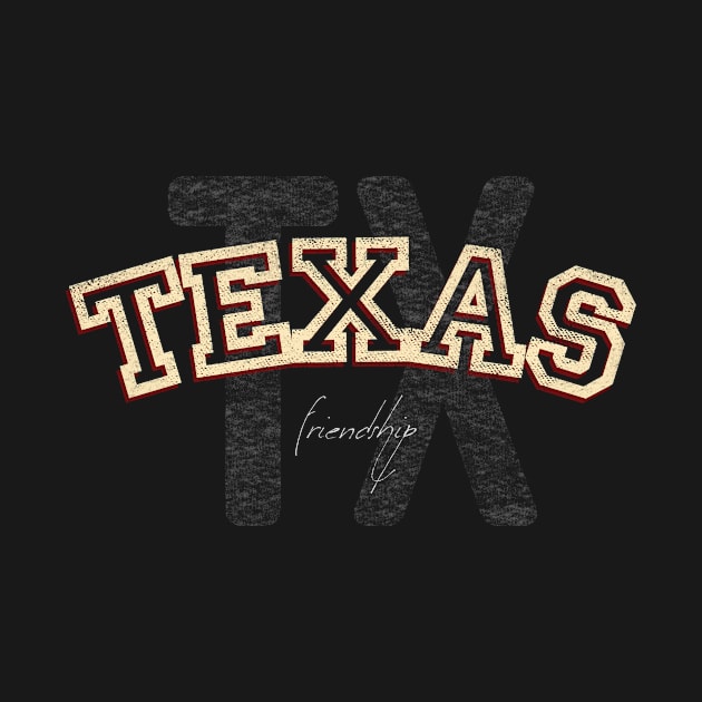 Texas Vintage Retro by Hashtagified