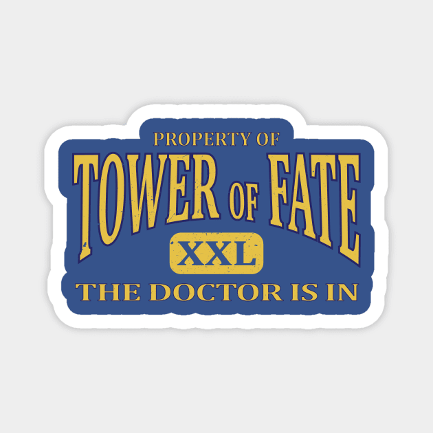 Tower of Fate Magnet by EdwardLarson