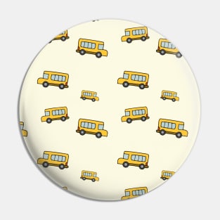 School Bus Pattern - Back to School 2024 / 2025 Pin