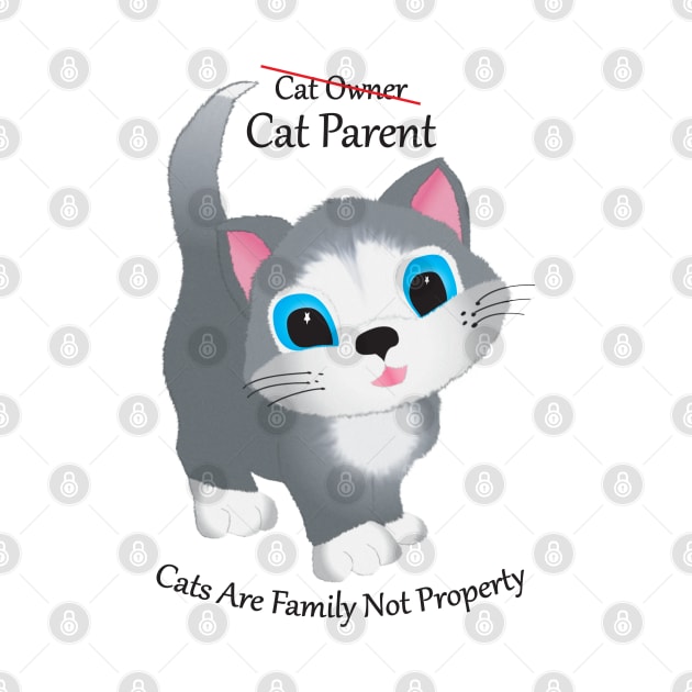 Cat Parent by KEWDesign