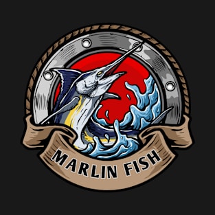 Marlin fish t-shirt T-Shirt