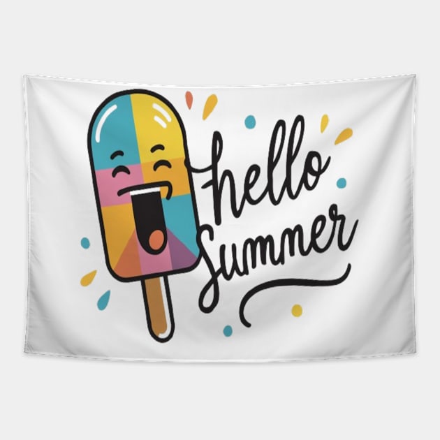 Hello summer Tapestry by Medkas 