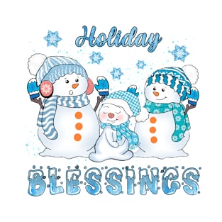 Christmas Snowman T-Shirt