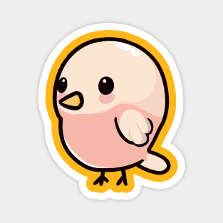 cartoon cute bird vector illustration Magnet