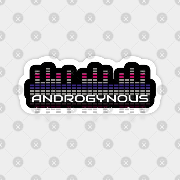 Music Equalizer Bars - Androgynous Magnet by Forsakendusk