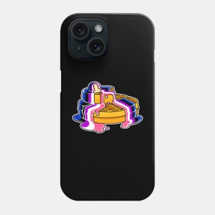 Genderfluid Pride Waffles LGBT Phone Case