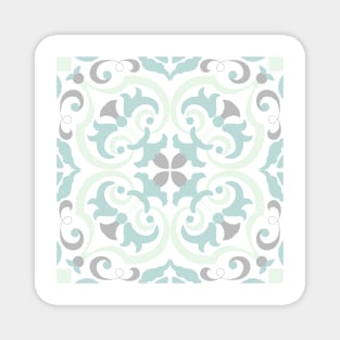 Vector ceramic tiles with seamless pattern Magnet