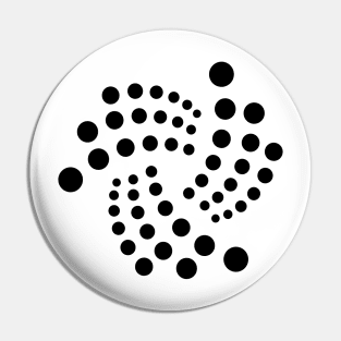 Iota Icon Pin