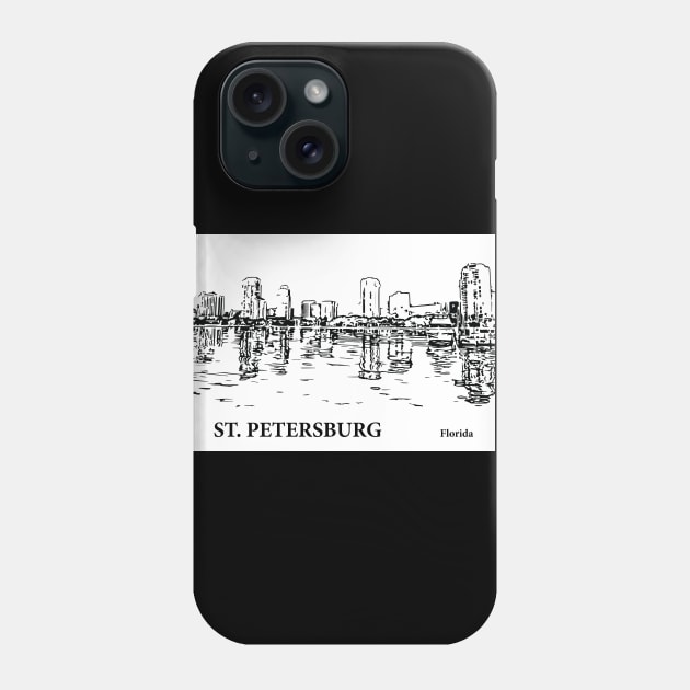 St. Petersburg - Florida Phone Case by Lakeric