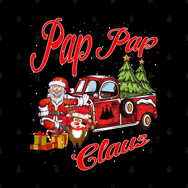 Pap Pap Claus Santa Car Christmas Funny Awesome Gift by intelus