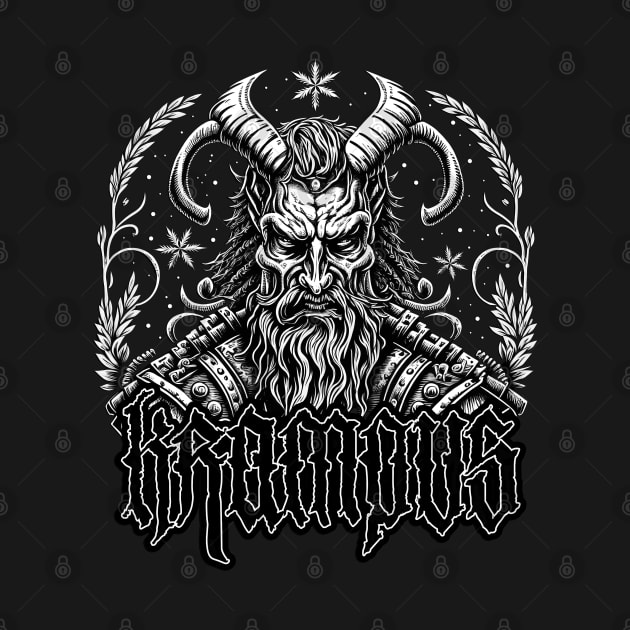 Krampus Heavy Metal Design by Tmontijo