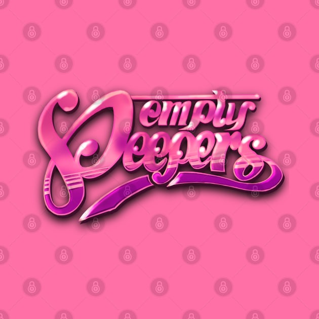 Empty Peepers Logo Pink by CreativeOpus