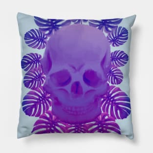 Skull & Leafs Pillow