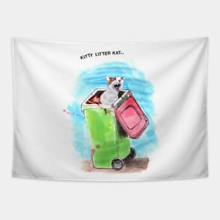 Kitty Litter Kat Tapestry