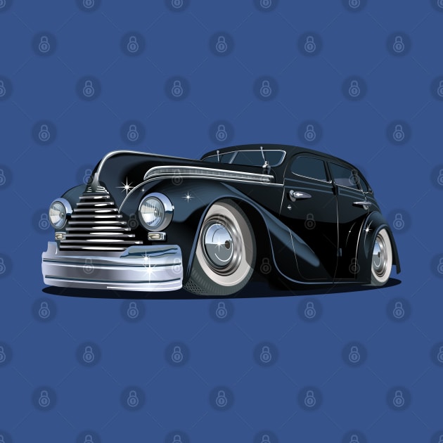 Cartoon retro car by Mechanik