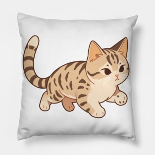 Cute American Shorthair Cat Pillow