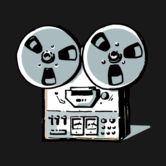 Reel to Reel tape by SerifsWhiskey