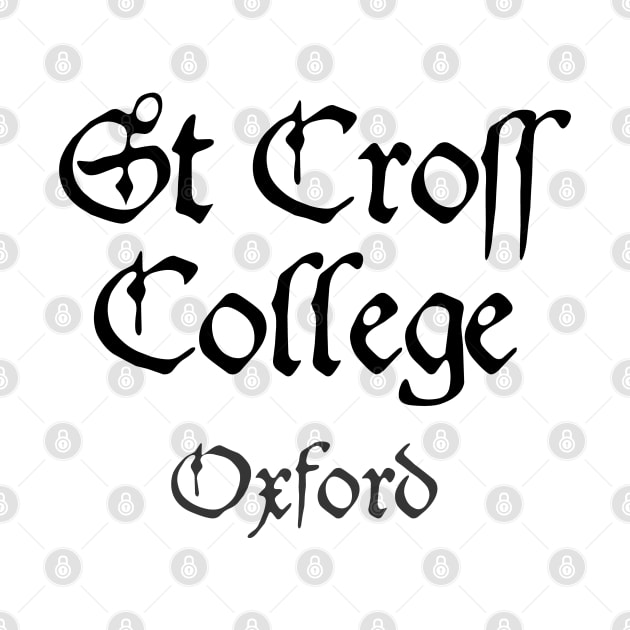 Oxford St Cross College Medieval University by RetroGeek