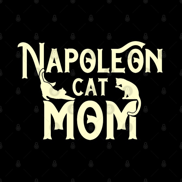 Napoleon cat breed mama. Perfect present for mother dad friend him or her by SerenityByAlex