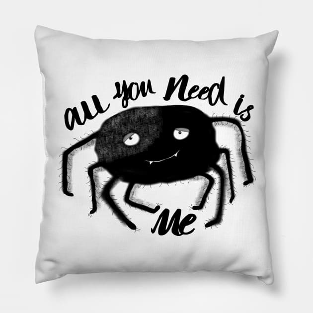 Little Spider Pillow by msmart