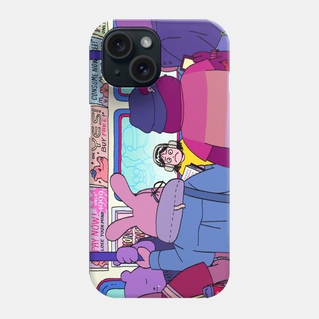 Subway Time Phone Case by LillianXie