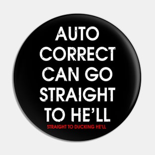 Duck It - Auto Correct Issues Pin