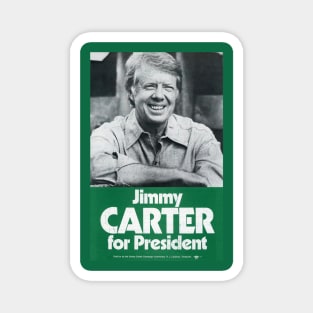 Jimmy Carter for President 1976 presidential campaign poster vintage Magnet