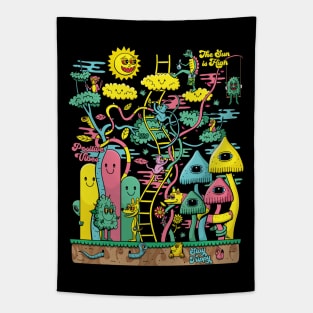 Trippy Friends Tapestry