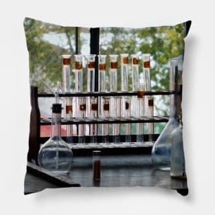 Chemists - Test Tubes By Window Pillow