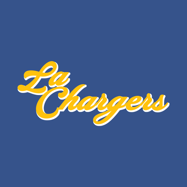 LA Chargers by CovpaTees