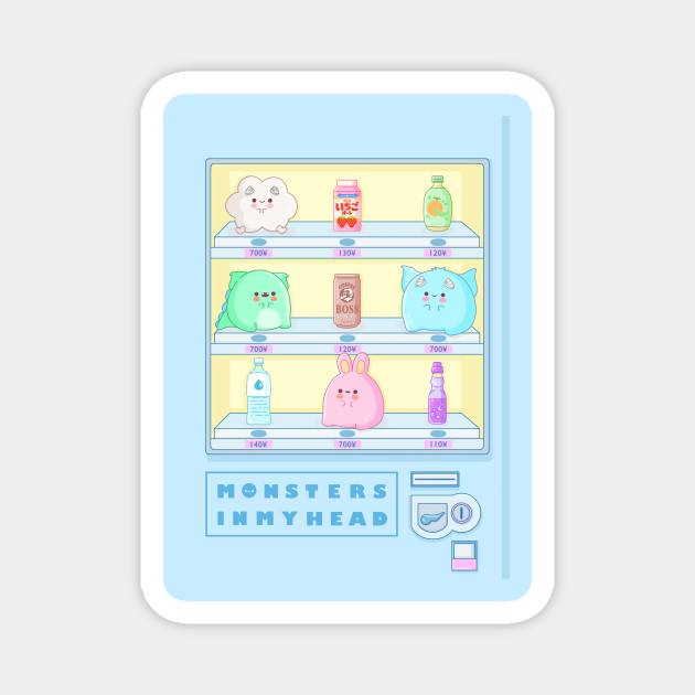 Kawaii Vending Machine Vending Machine Magnet Teepublic 1 x vending gumball machine ( the machine doesn't include any. kawaii vending machine
