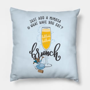 Bibbidi Bobbidi Brunch • Make it Blue Pillow