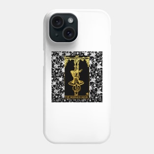 Floral Tarot Print - The Hanged Man Phone Case