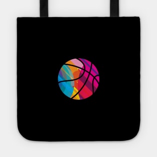 Basketball in Living Color Small Tote