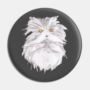 Evil Cat Pin