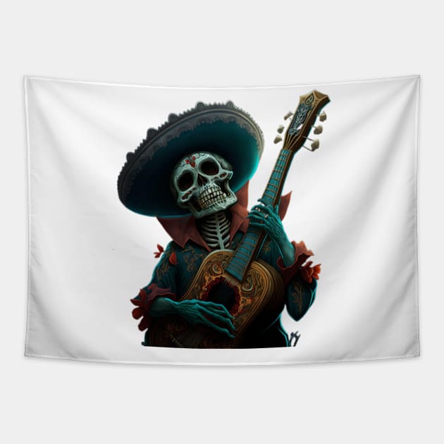 Ranchero Tapestry by www.TheAiCollective.art