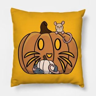 Pumpkin Rats Pillow