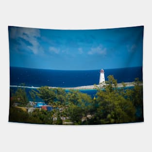 Nassau Harbor Light Tapestry