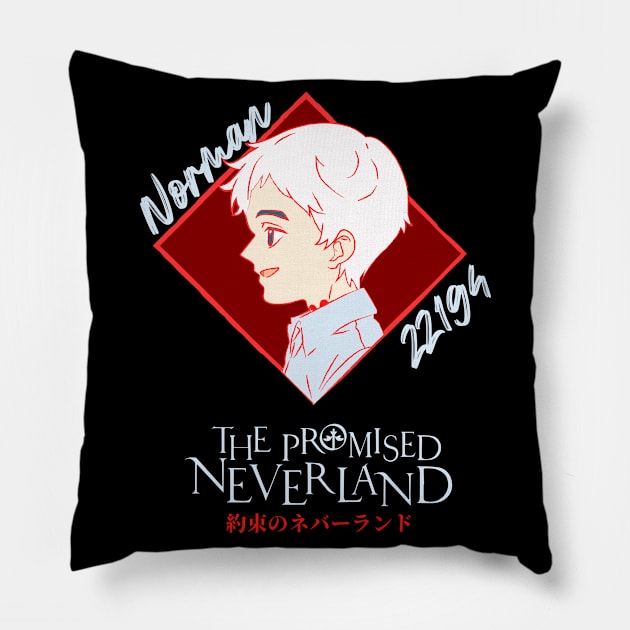 THE PROMISED NEVERLAND: NORMAN Pillow by FunGangStore